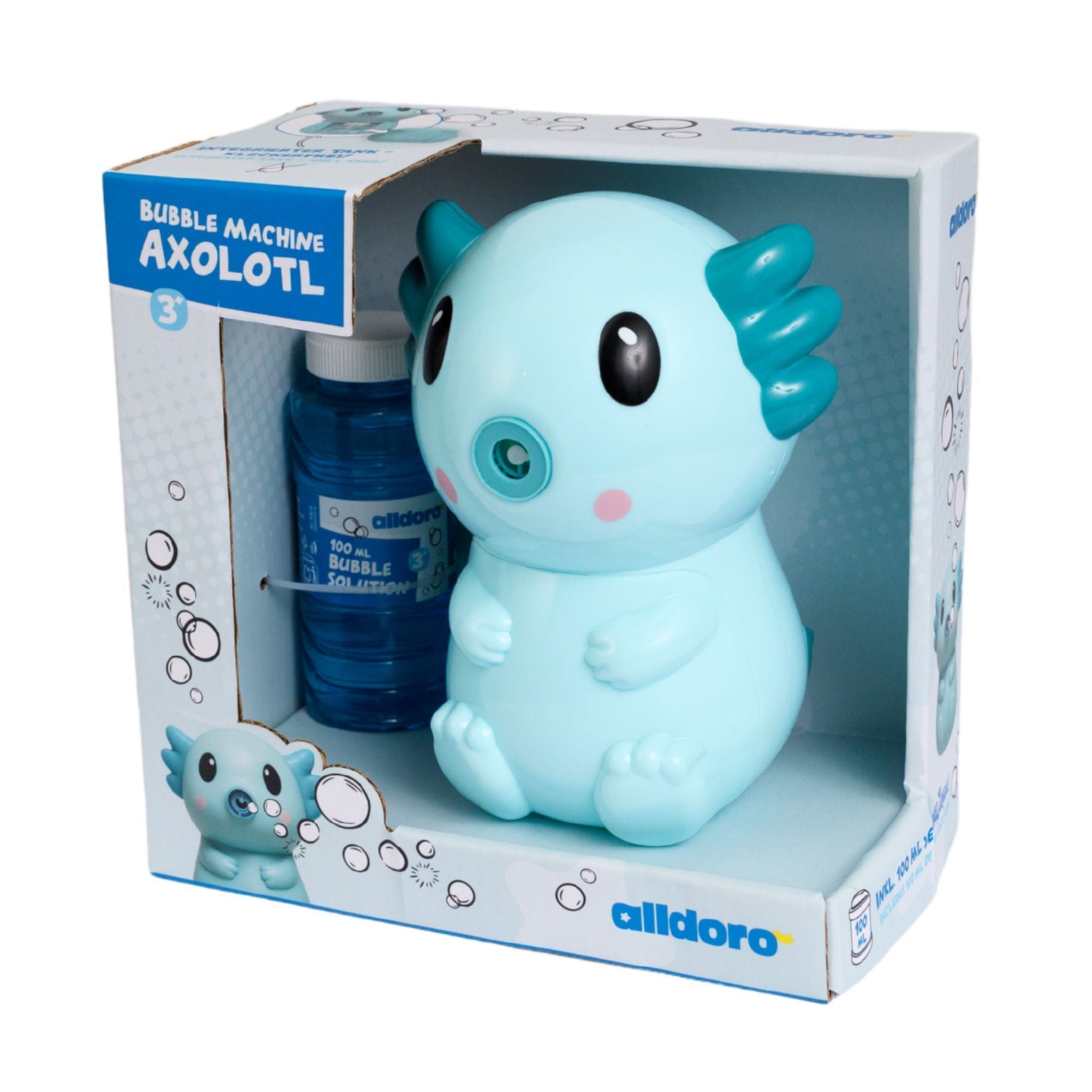 alldoro - Seifenblasenmaschine Axolotl