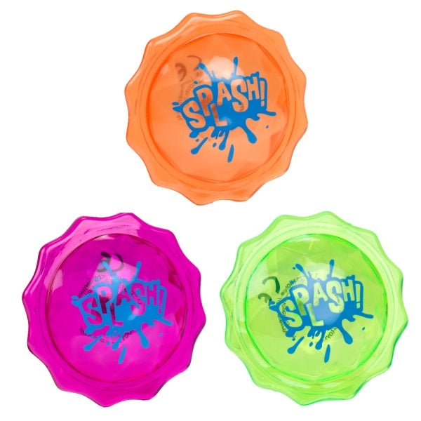 Toi-Toys - Wurfscheibe Water Skipper Disc mit Licht 9 cm