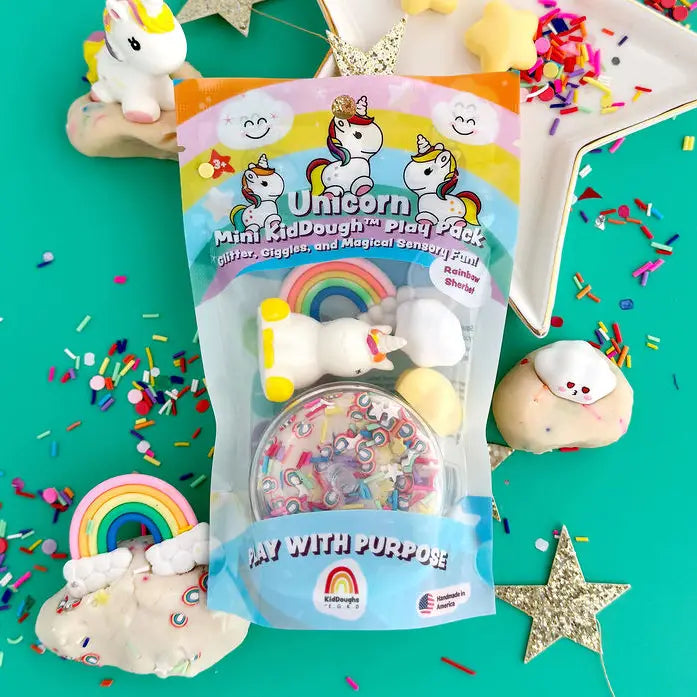 Earth Grown KidDoughs - Mini Knetset Einhorn