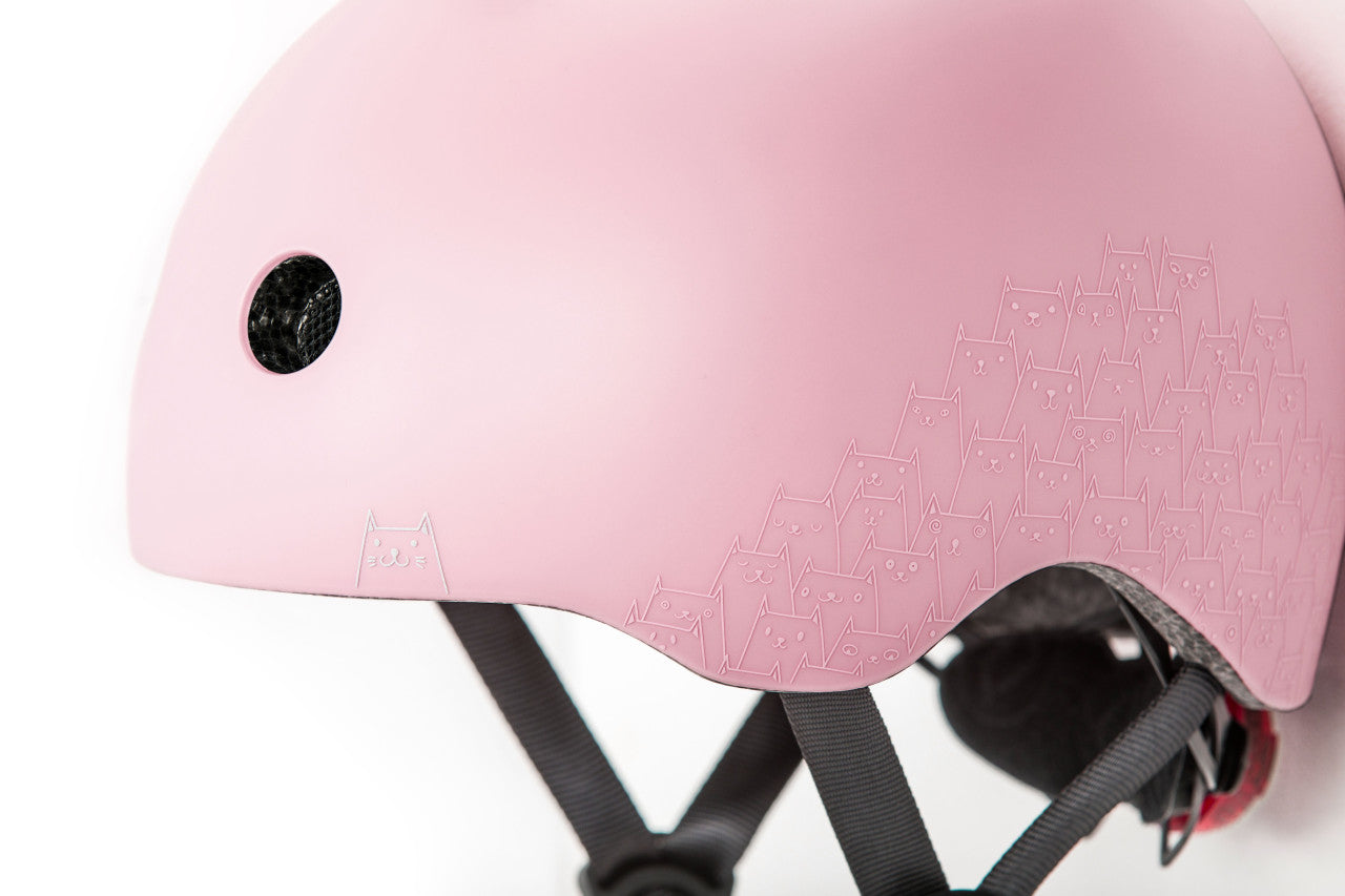 Scoot & Ride - Helm XXS-S reflective rose
