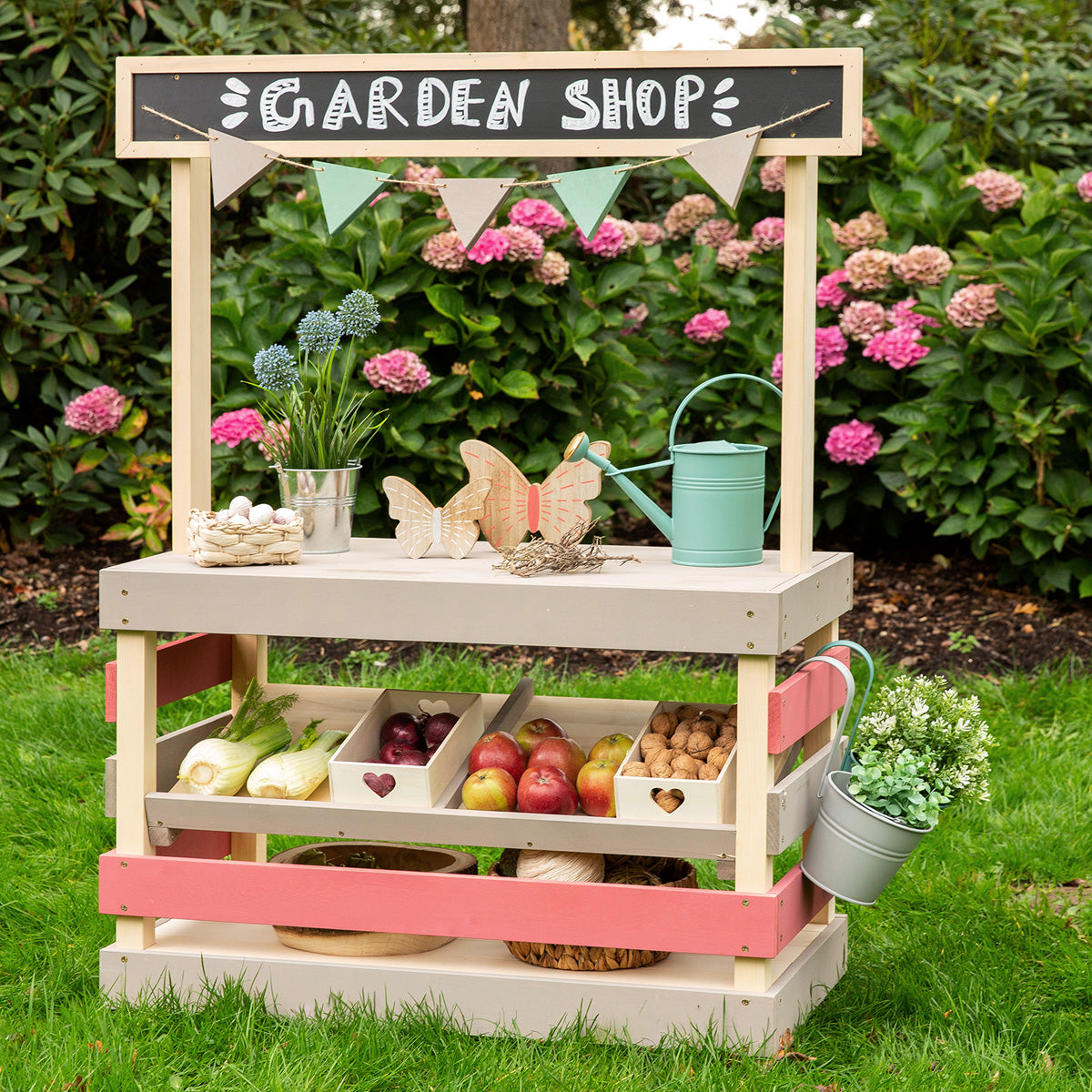 MUDDY BUDDY ® - Outdoor Shop "Garden Friend" warmgrau
