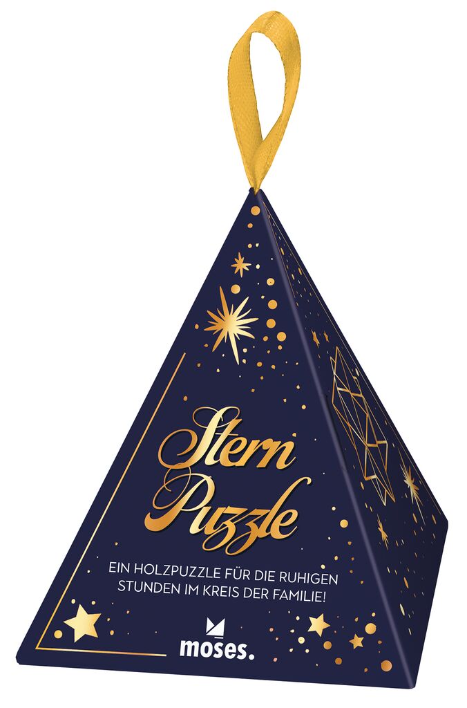 moses - Weihnachtpuzzle aus Holz