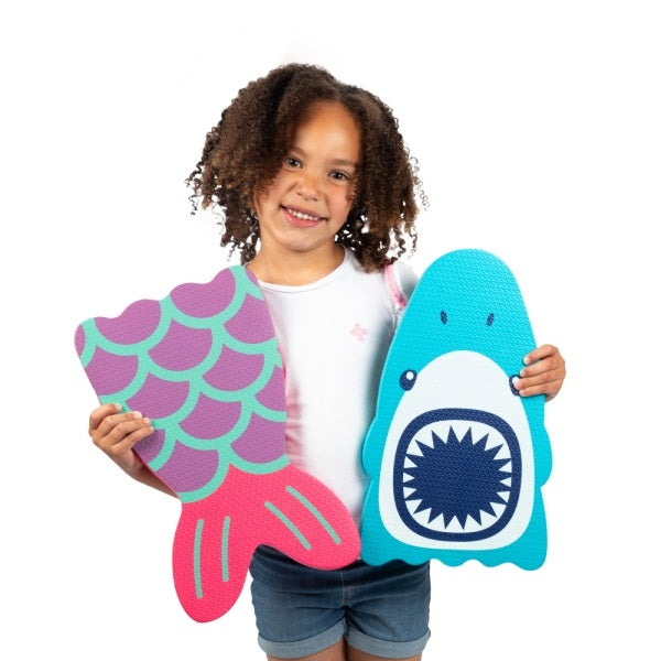 Toi-Toys - SPLASH Schwimmbrett Hai & Meerjungfrau 40 cm
