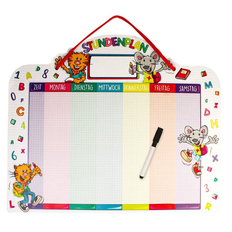 Trendhaus - ABC SPASS DIY Magnet-Stundenplan