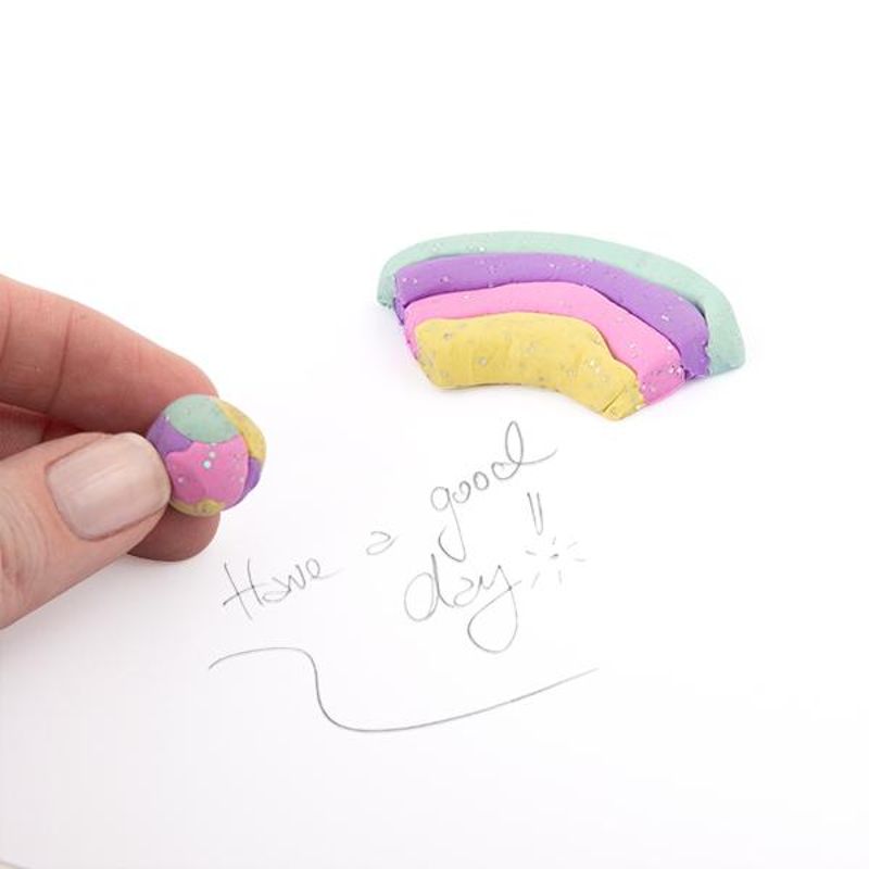 Trendhaus - GOOD FEELING Knetradiergummi Rainbow