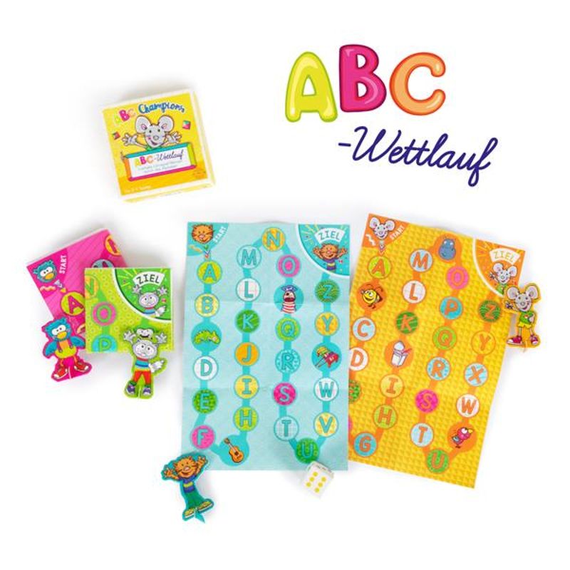 Trendhaus - ABC CHAMPIONS Lernspiele Mini-Box