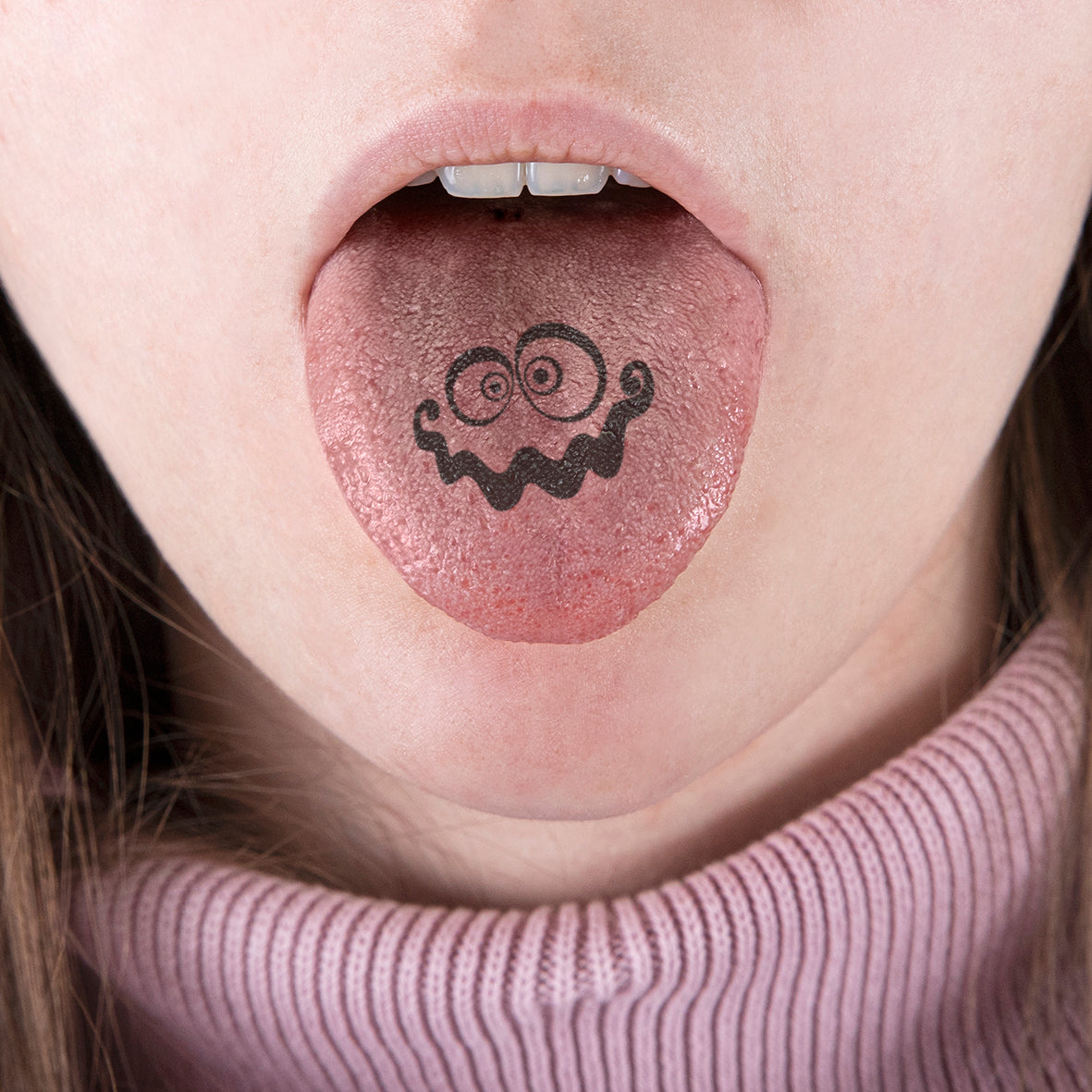 Trendhaus - Little Monster Zungentattoos 10 Stk.