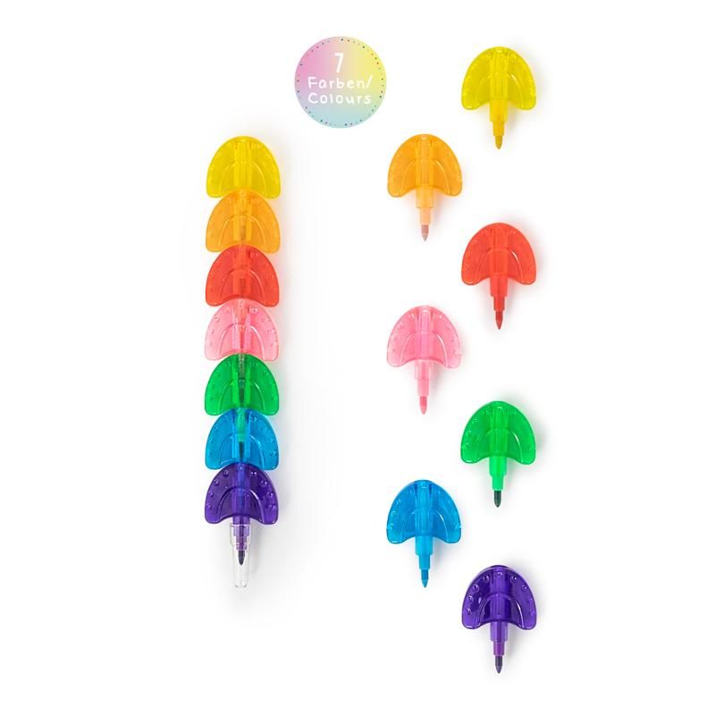 Trendhaus - GOOD FEELING Stapelbarer Stift Rainbow