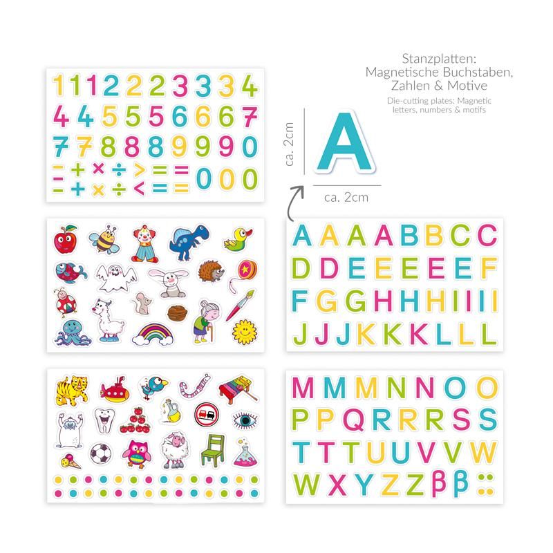 Trendhaus - ABC CHAMPIONS Magnet-Lernbox Buchstaben & Zahlen