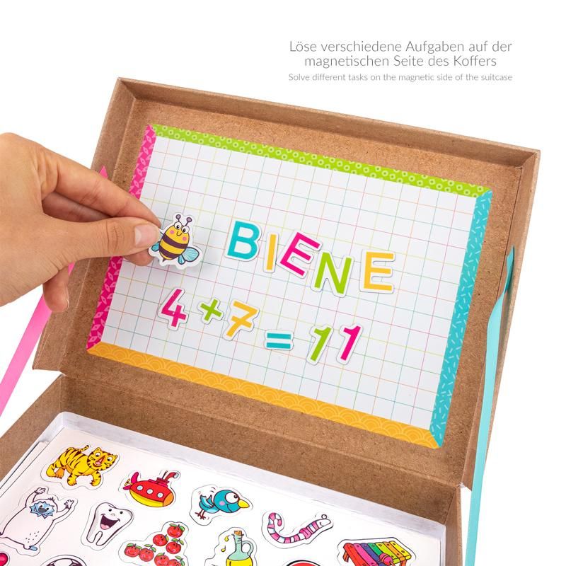 Trendhaus - ABC CHAMPIONS Magnet-Lernbox Buchstaben & Zahlen