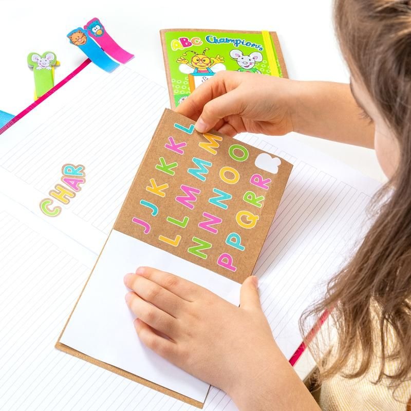 Trendhaus - ABC CHAMPIONS Stickerbuch für die Schule 150-teilig