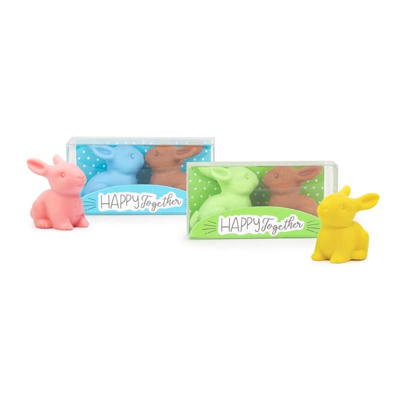Trendhaus - Radiergummi-Set Häschen