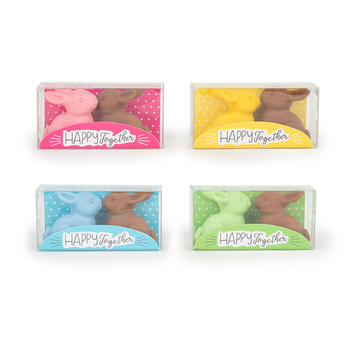 Trendhaus - Radiergummi-Set Häschen