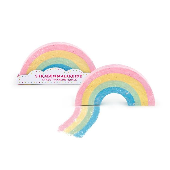 Trendhaus - Straßenkreide Regenbogen