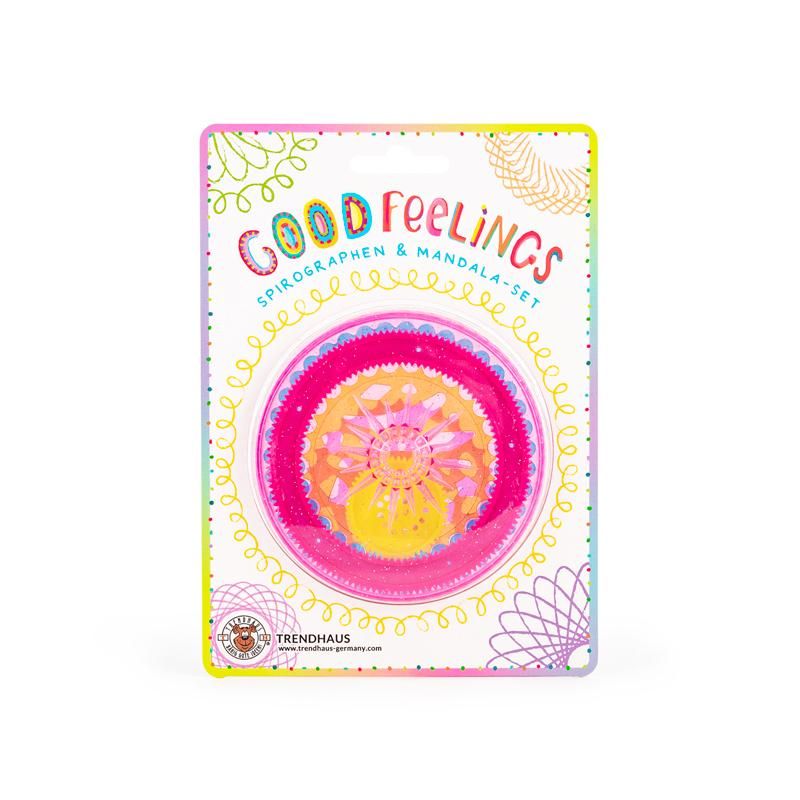 Trendhaus - GOOD FEELING Spirographen & Mandala-Set