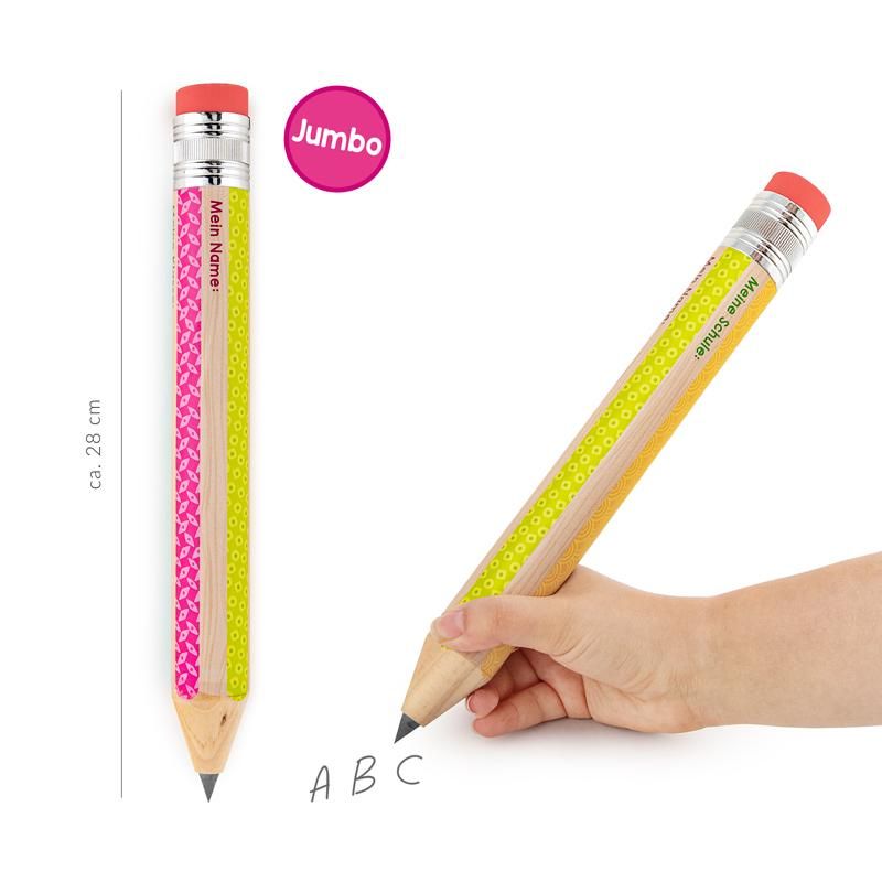 Trendhaus - ABC CHAMPIONS Jumbo-Bleistift