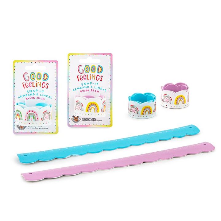 Trendhaus - GOOD FEELING Snap-It Armband & Lineal