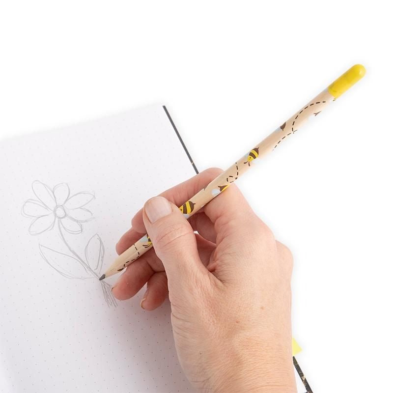 Trendhaus - MEINE BIENENFREUNDE Pflanz-Bleistift Blumenwiese