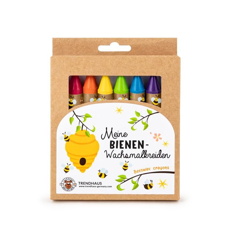Trendhaus - MEINE BIENENFREUNDE Wachsmalkreiden Bienenwachs