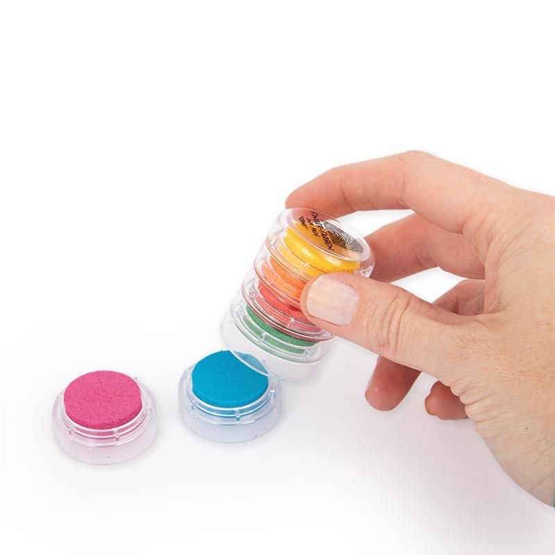 Trendhaus - Fingerstempel-Farben 6er-Turm