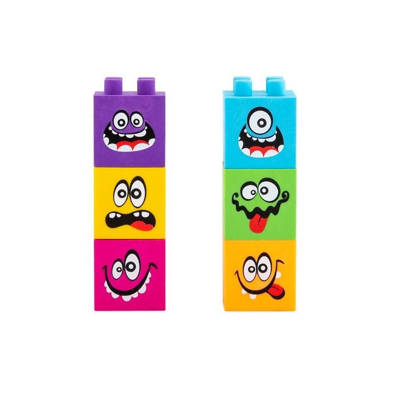 Trendhaus - LITTLE MONSTER Radierturm 3er-Set