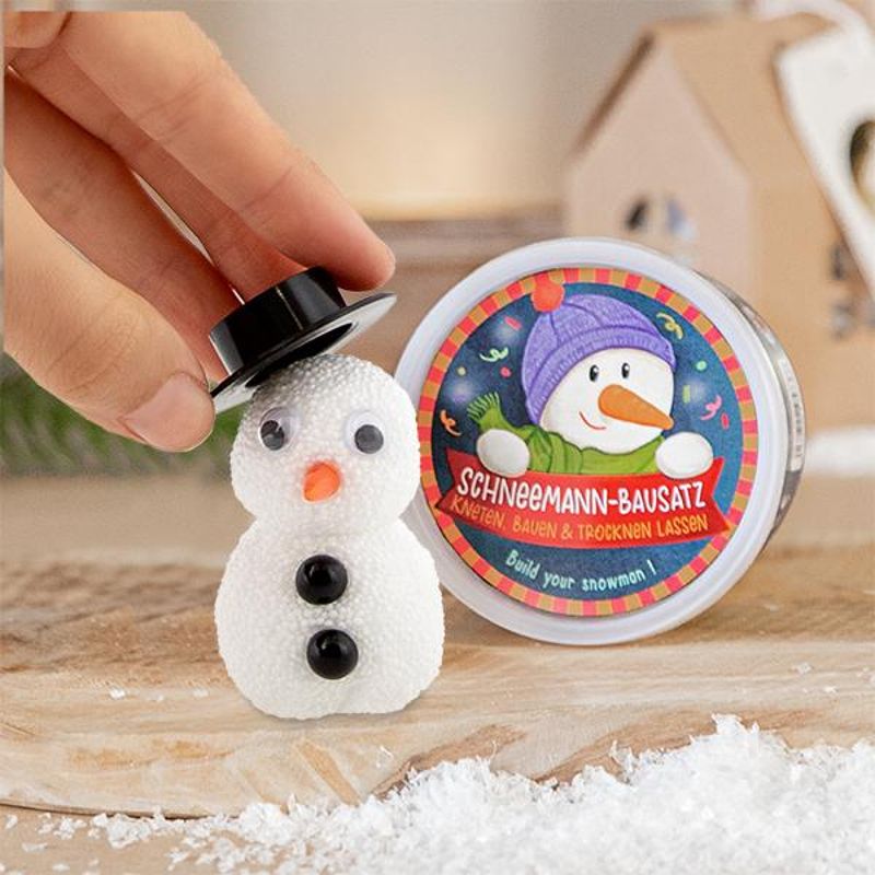 Trendhaus - Schneemann-Bausatz 7-teilig