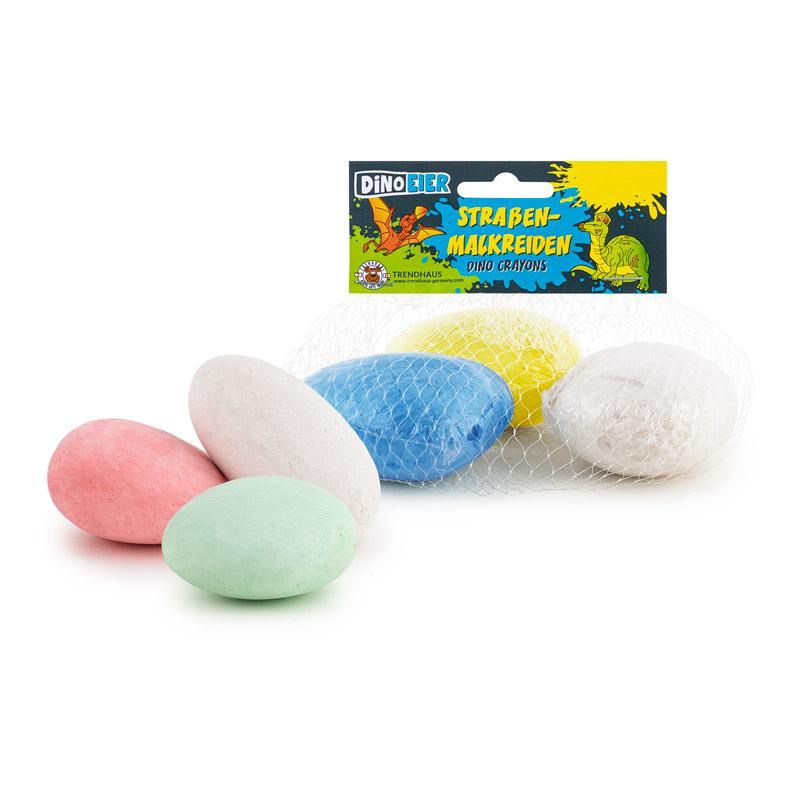 Trendhaus - HEY DINO Straßenmalkreide Dinoeier