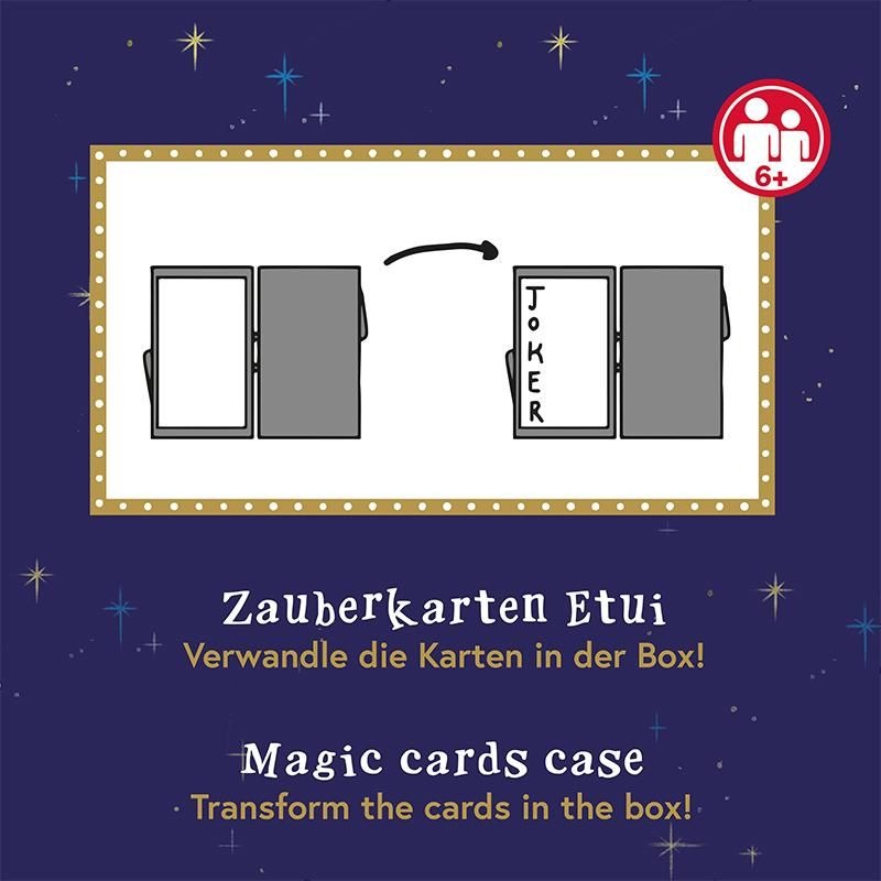 Trendhaus - MAGIC SHOW Trick 14: Zauberkarten Etui