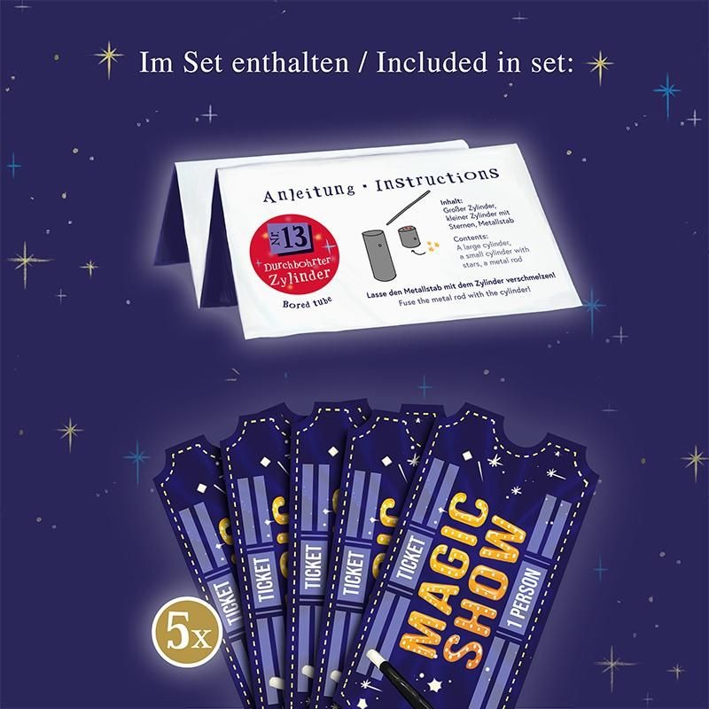 Trendhaus - MAGIC SHOW Trick 13: Durchbohrter Zylinder