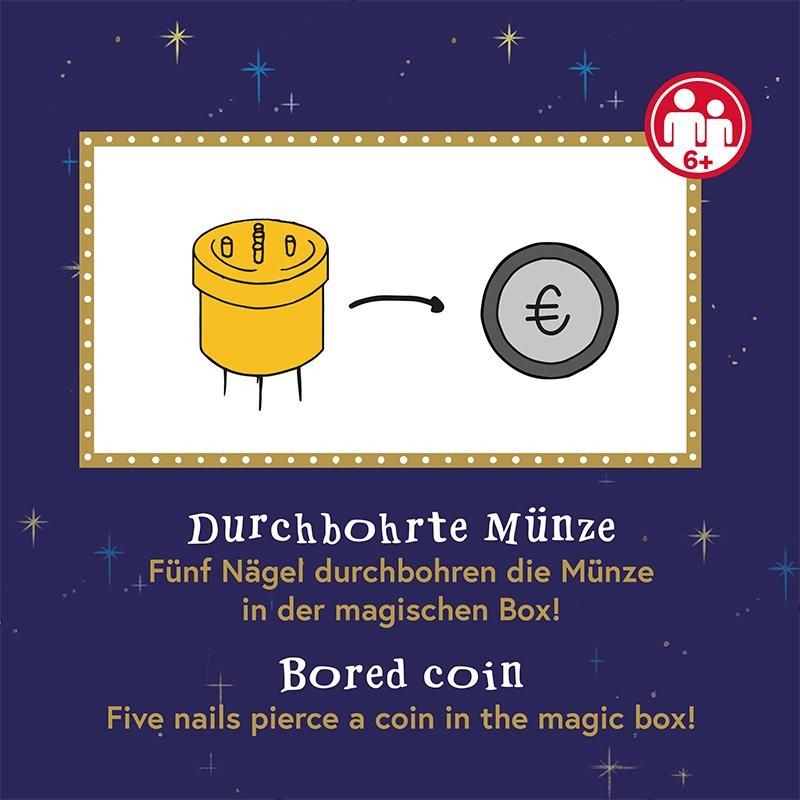 Trendhaus - MAGIC SHOW Trick 9: Durchbohrte Münze