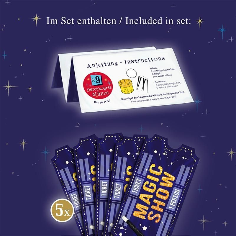 Trendhaus - MAGIC SHOW Trick 9: Durchbohrte Münze