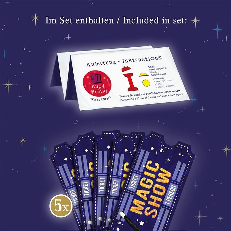 Trendhaus - MAGIC SHOW Trick 7: Kugelpokal