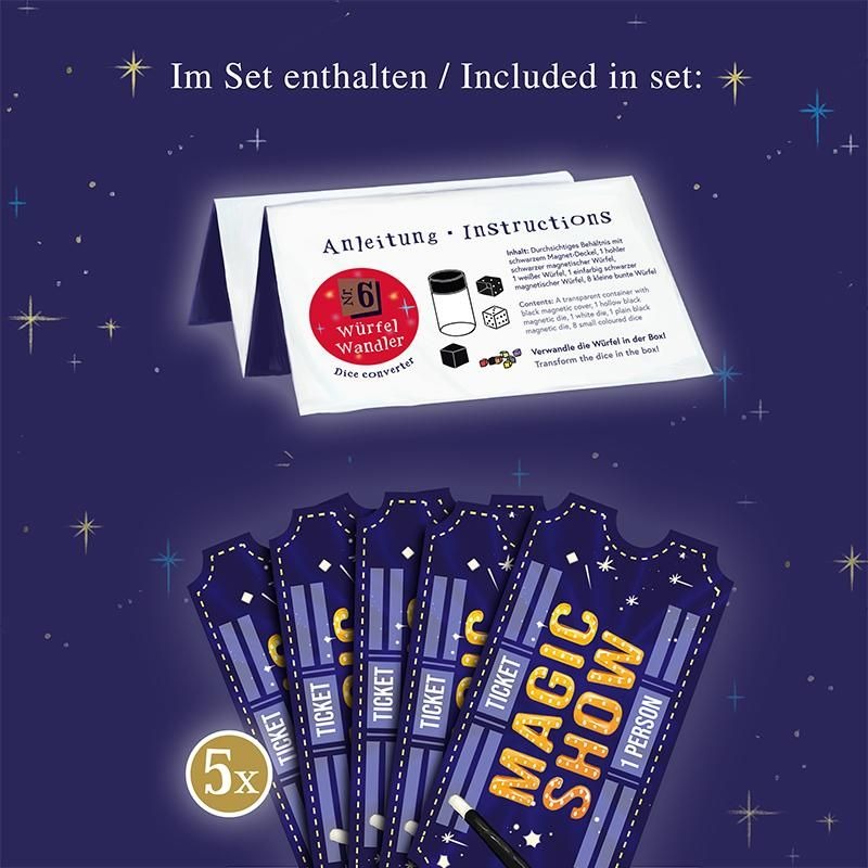 Trendhaus - MAGIC SHOW Trick 6: Würfelwandler