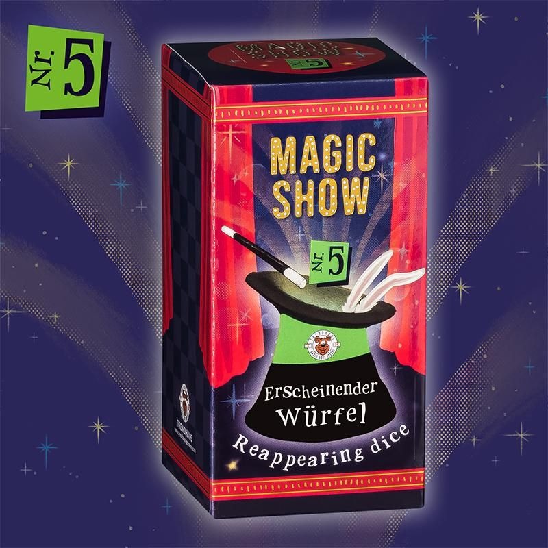 Trendhaus - MAGIC SHOW Trick 5: Erscheinender Würfel