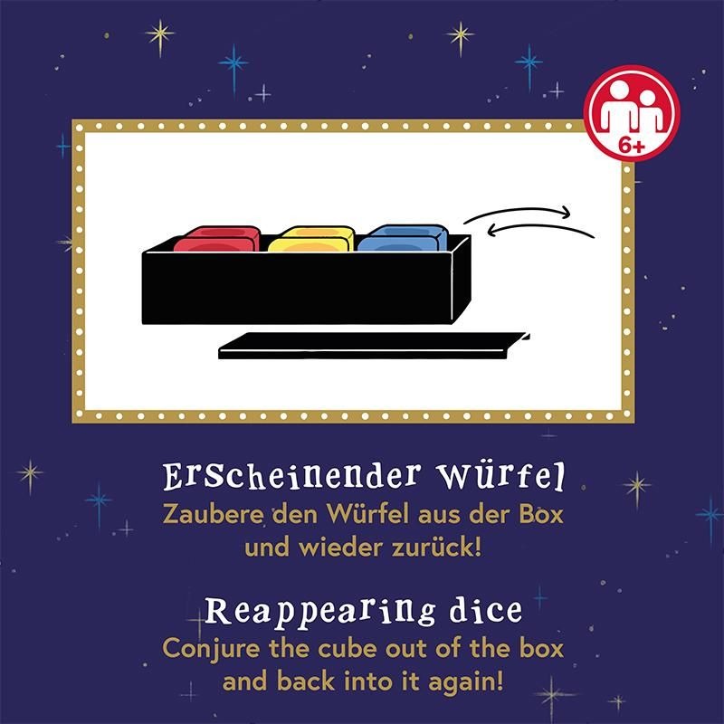 Trendhaus - MAGIC SHOW Trick 5: Erscheinender Würfel