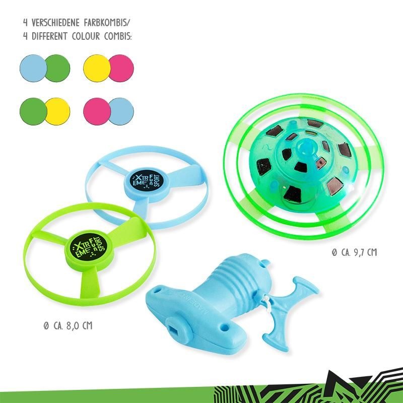 Trendhaus - XTREME Leuchtkreisel & Propeller-Set 4-teilig