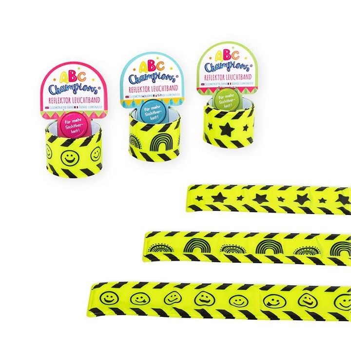 Trendhaus - ABC CHAMPIONS reflektierendes Snap-Armband