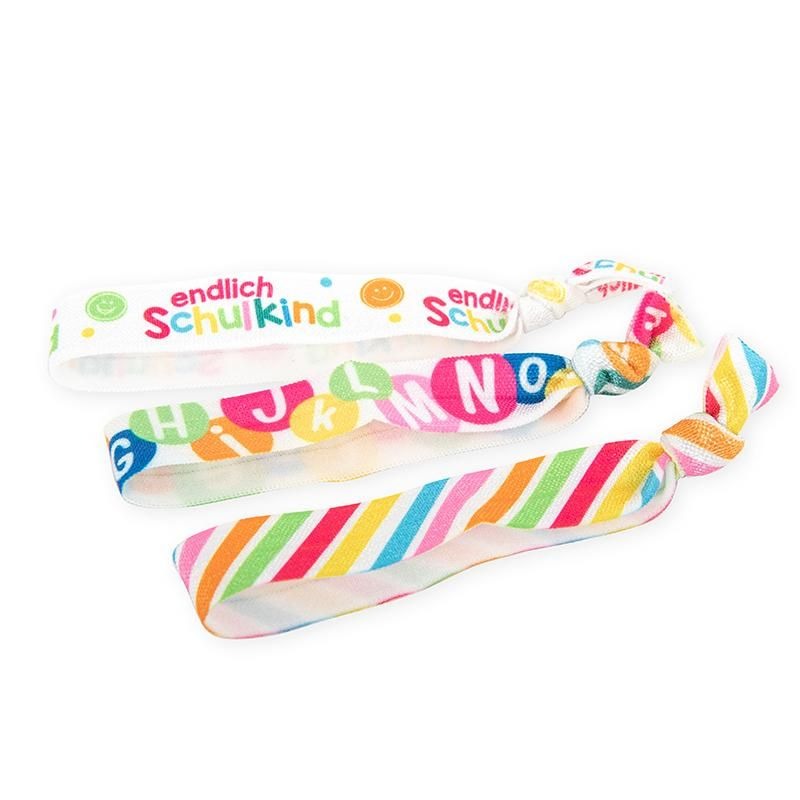 Trendhaus - ABC CHAMPIONS Haargummi- & Armband-Set 3-teilig