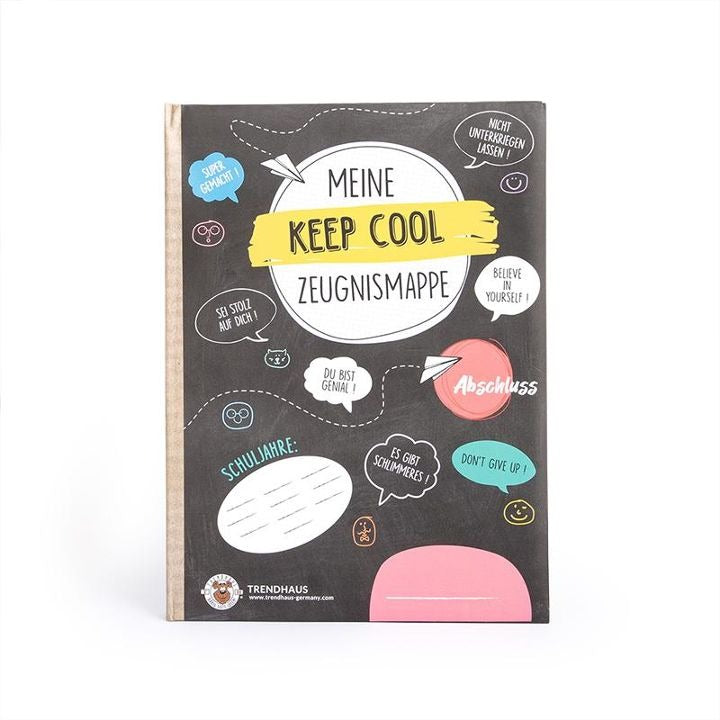 Trendhaus - ALLES FÜR DIE SCHULE Zeugnismappe "Keep cool"
