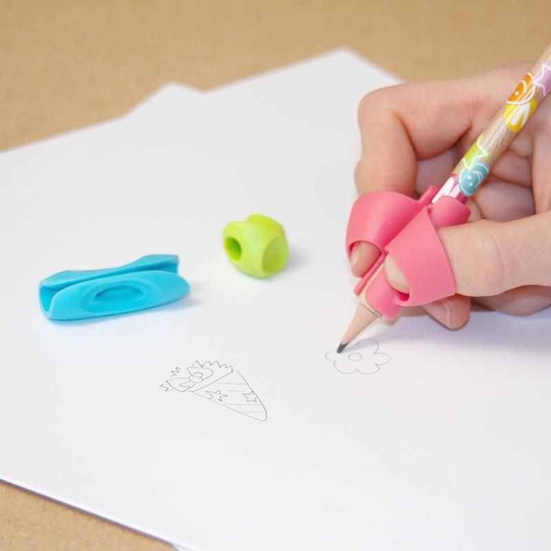 Trendhaus - ABC CHAMPIONS Schreibhilfen ergonomisch 3er-Set