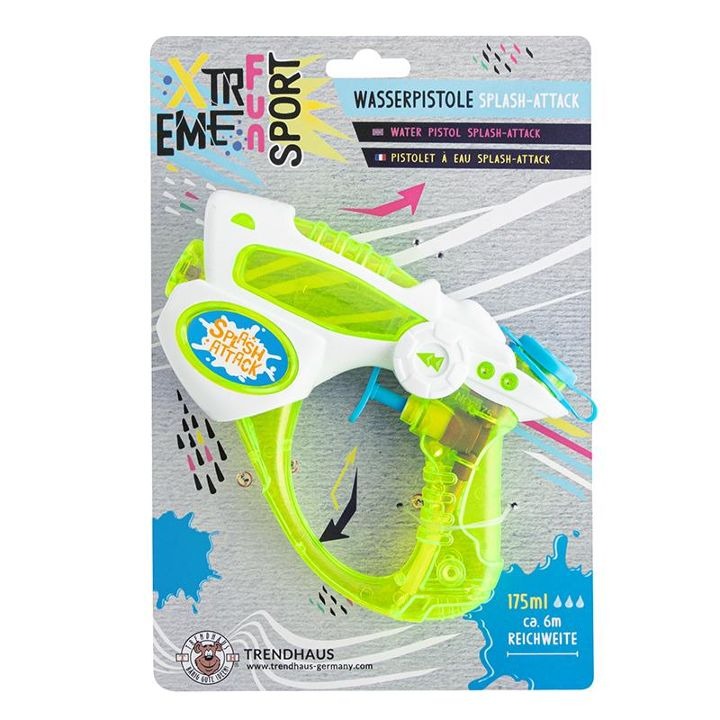 Trendhaus - XTREME Wasserpistole Splash-Attack 175ml