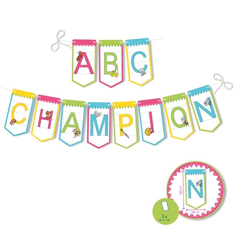 Trendhaus - ABC CHAMPIONS Girlande