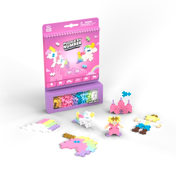 PLUS PLUS - Mini-Bausteine Puzzle Märchen 125 Teile