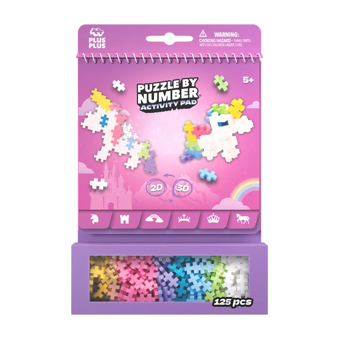 PLUS PLUS - Mini-Bausteine Puzzle Märchen 125 Teile