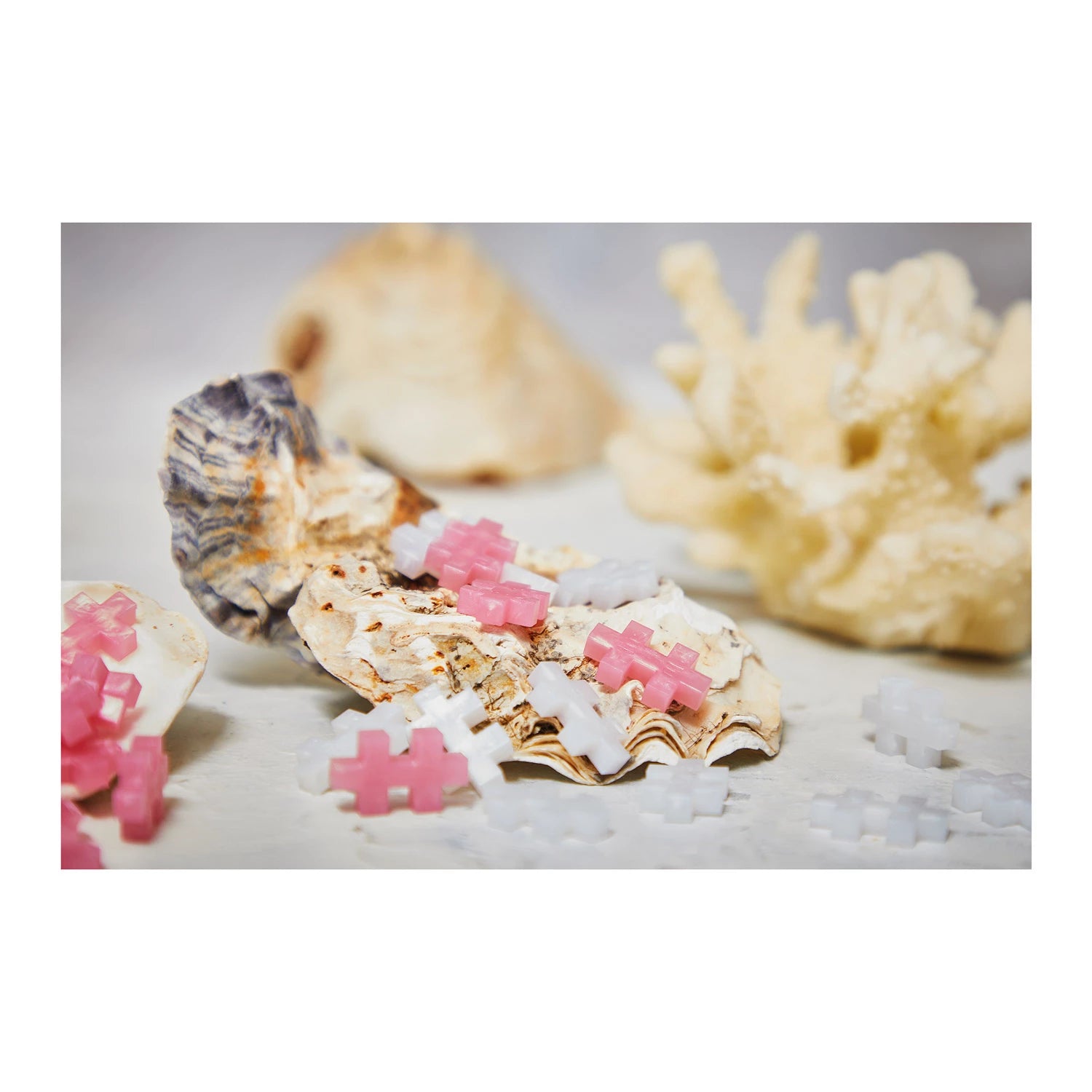 PLUS PLUS - Mini-Bausteine Puzzle Pearl 240 Teile