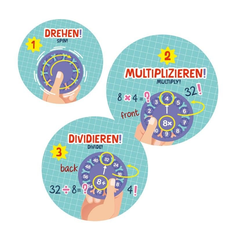 Trendhaus - ABC Rechen-Zahlenräder