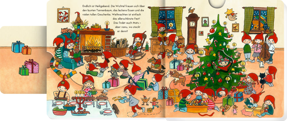 Spiegelburg - Mein Winterwichtel-Schieberbuch