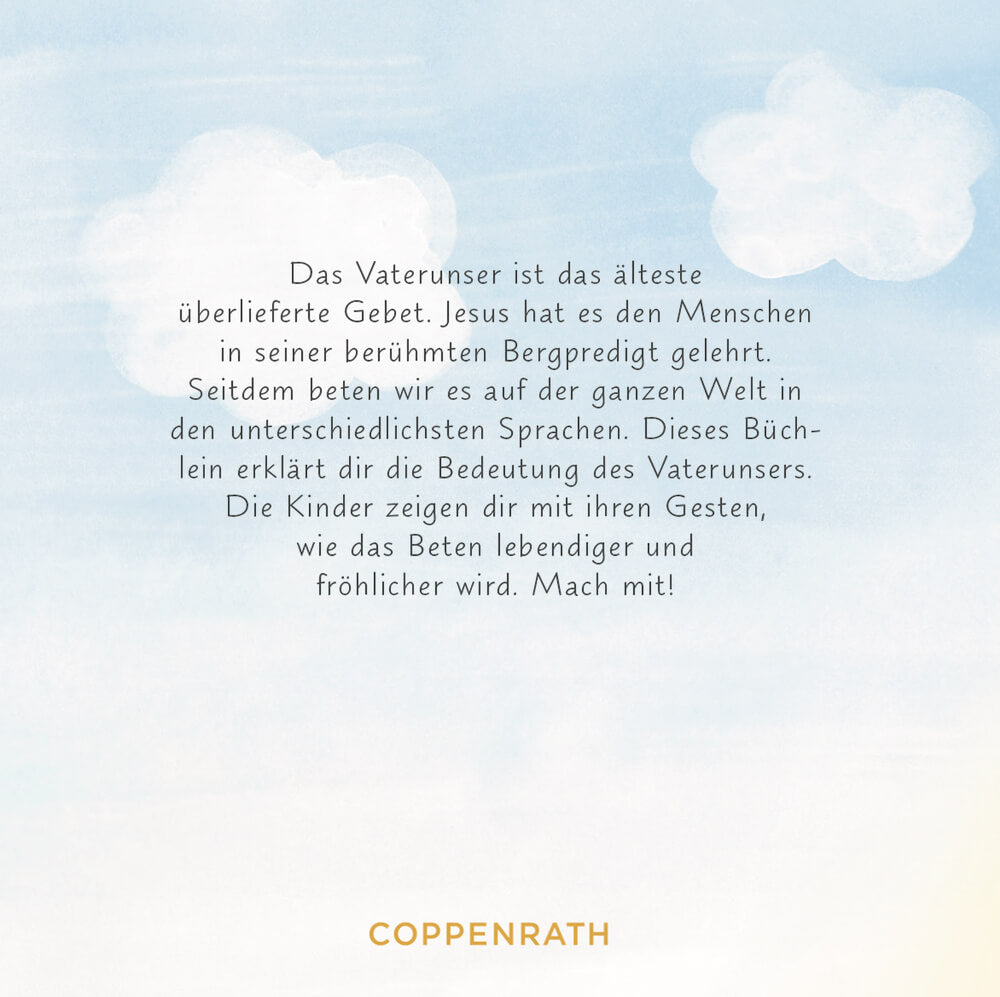 Spiegelburg - Geldkuvert-Geschenkbuch Erstkommunion: Das Vaterunser