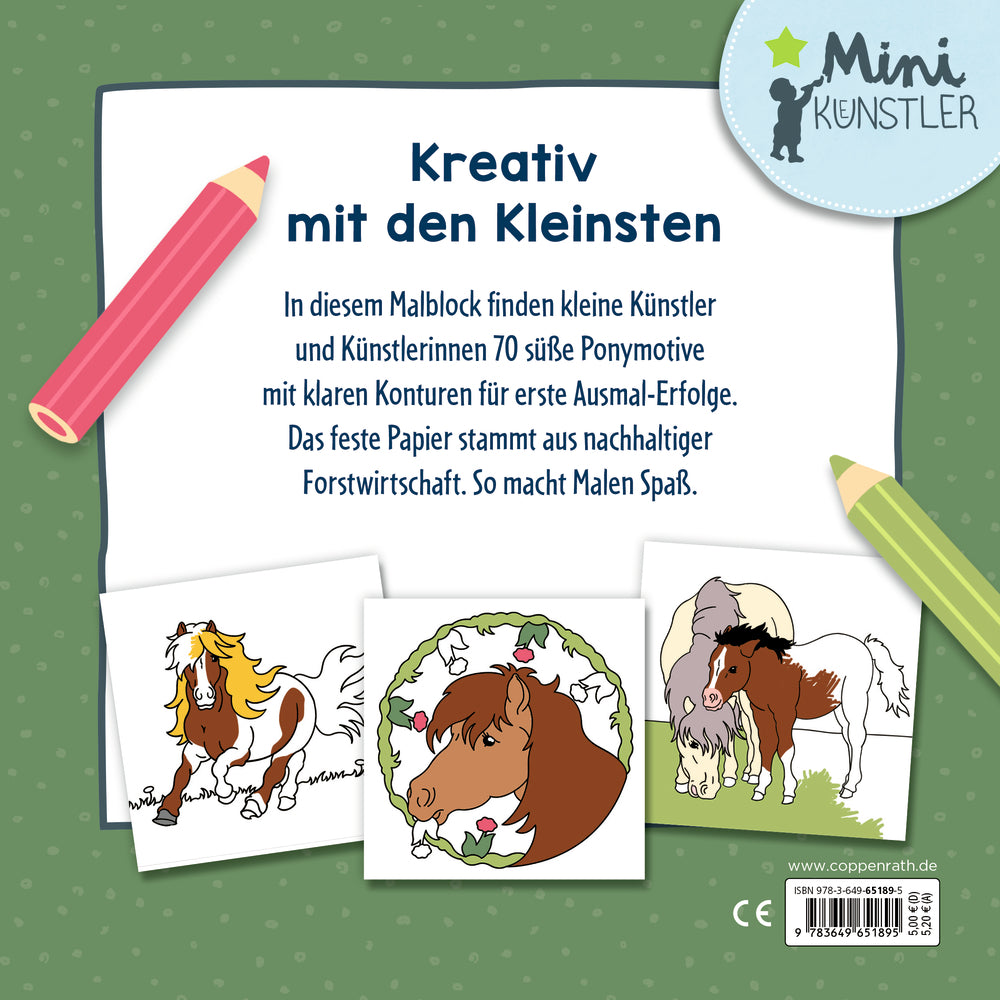 Spiegelburg - Mein allererster Ausmalspaß: 70 süße Ponymotive