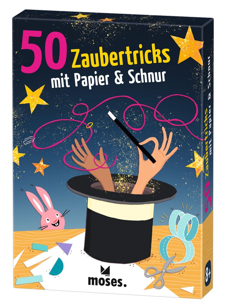 moses - 50 Zaubertricks mit Papier & Schnur